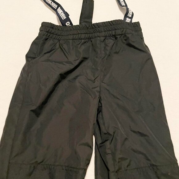 OshKosh B'gosh Black Kids Bottoms with Suspenders - Picture 4 of 14